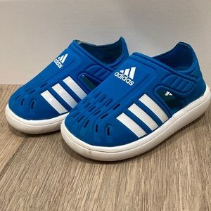 Adidas slip on sandals